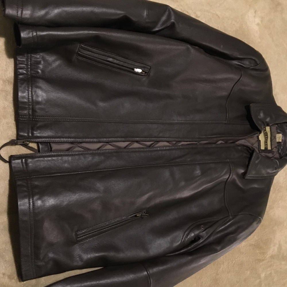 Men’s Faux Leather Jacket